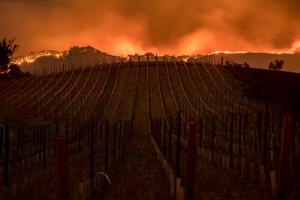 Napa and Sonoma wildfires, October 2017. Credit Noah Berger/San Francisco Chronicle